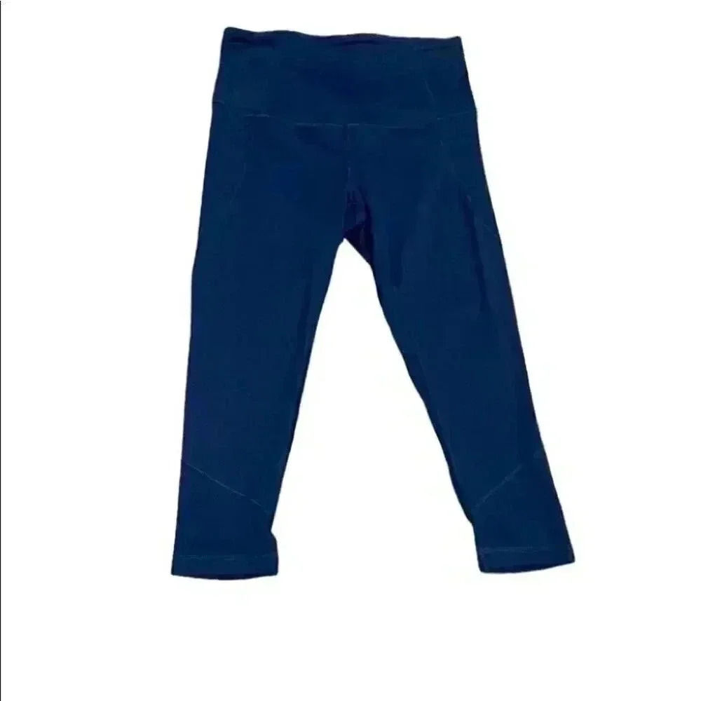 Active Life High Rise Teal Blue Performance Mesh Leggings